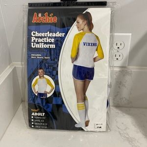 Archie cheerleader practice uniform costume